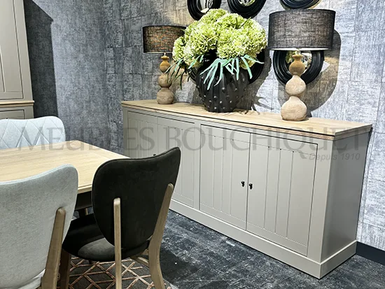 Buffet chêne massif 4 portes - Cosy - Meubles Bouchiquet Nord