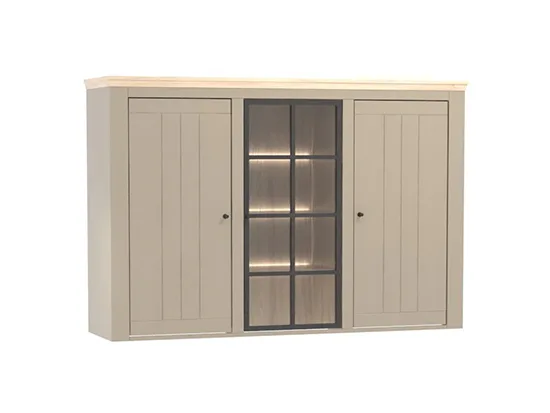 Corps haut buffet chêne massif - Cosy - Meubles Bouchiquet Dunkerque