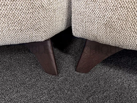 Canapé d'angle tissu beige modulable FAMA - Arianne Love - Promo Meubles Bouchiquet Dunkerque