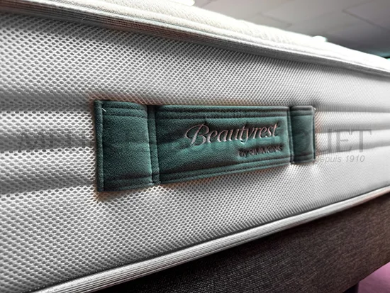 Matelas ressorts confort intermédiaire 90x200 Simmons - promo Meubles Bouchiquet Bergues