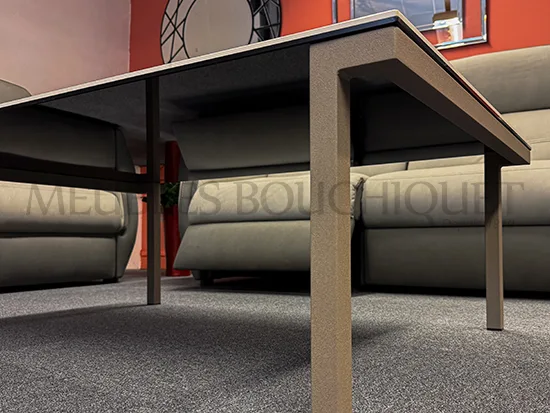 Table basse céramique rectangulaire - Meuble Bouchiquet promo Bergues