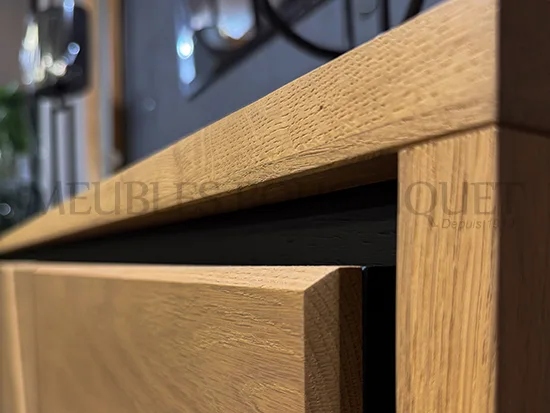 Buffet 4 portes en chêne Ateliers de Langres - Néo - Meubles Bouchiquet Bergues Nord