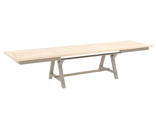 Table rectangulaire extensible chêne massif - Cosy - Meubles Bouchiquet Bergues