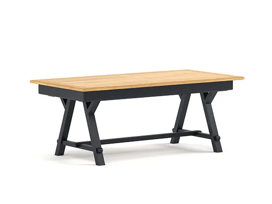 Table rectangulaire extensible chêne massif - Cosy - Meubles Bouchiquet magasin Bergues