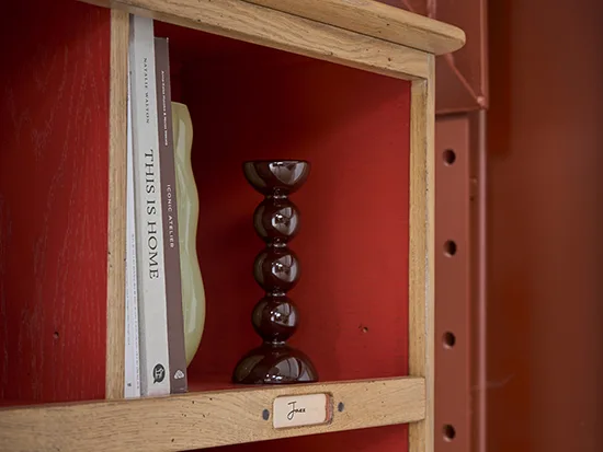 Bibliothèque ouverte chêne massif tiroirs étagères Artcopi - Jazz - Meubles Bouchiquet Dunkerque