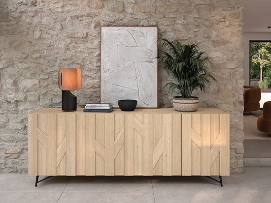 Buffet 4 portes Meubles Célio Canopée - Meubles Bouchiquet Bergues