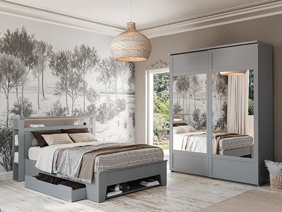 Armoire dressing 3 portes coulissantes Meubles Célio - Beaumont Meubles Bouchiquet Dunkerque Nord