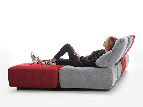 Canapé modulable relax design Canna