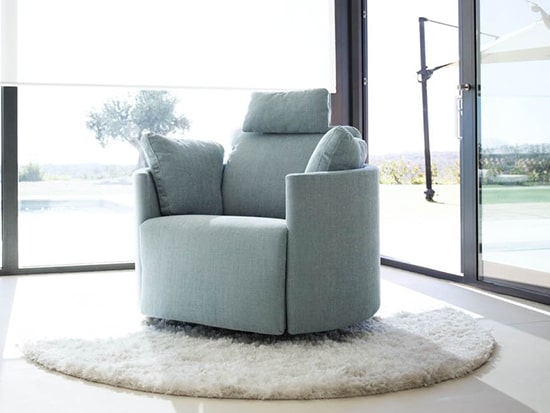 Fauteuil relax cocooning Fama Moonrise