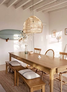 Salle à manger avec banc Meubles Bouchiquet
