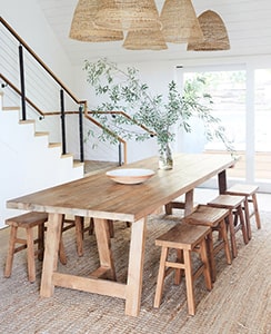Salle à manger avec tabouret Meubles Bouchiquet Bergues