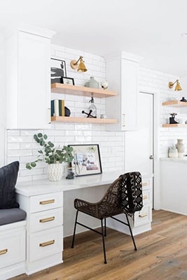 Bureau dans cuisine Meubles Bouchiquet