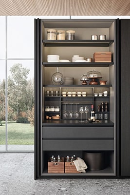 Meuble bar design sur mesure Meubles Bouchiquet Bergues