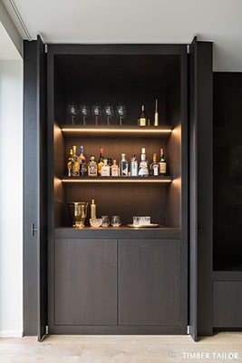 Meuble de bar sur mesure Meubles Bouchiquet Bergues