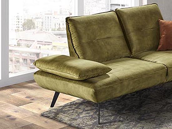 Canapé design avec accoudoirs réglables - Meubles Bouchiquet