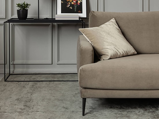 Canapé confortable design tissu ou cuir magasin Meubles Bouchiquet Bergues