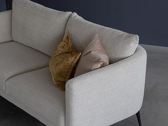 Canapé design 2 et 3 places en tissu ou cuir personnalisable Meubles Bouchiquet Nord