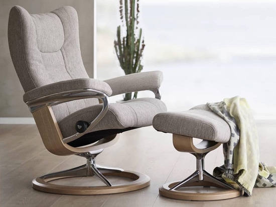 Fauteuil Stressless relax design Wing Meubles Bouchiquet Bergues