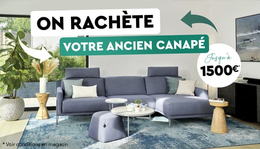 On rachète votre ancien canapé !