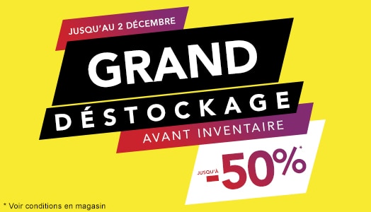 Grand Déstockage avant inventaire - Meubles Bouchiquet à Bergues