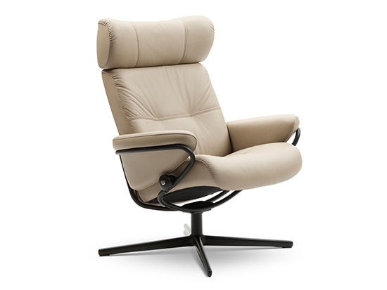 Fauteuil relax Stressless têtières ajustables Berlin - Meubles Bouchiquet Dunkerque