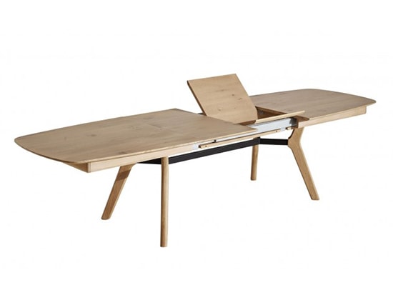 Table extensible design bois chêne Neo - Les Ateliers de Langres - Meubles Bouchiquet Bergues