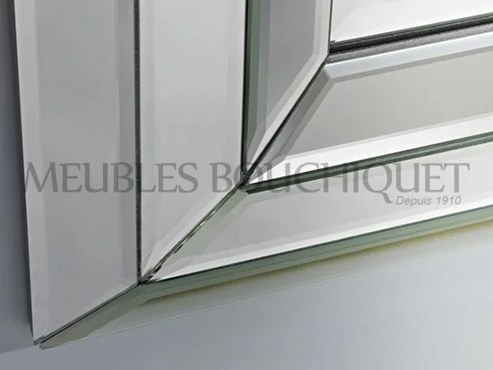 Miroir rectangulaire 110x70 promotion magasin Meubles Bouchiquet Dunkerque