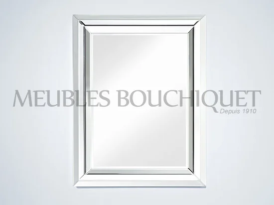 Miroir rectangulaire 110x70 promotion magasin Meubles Bouchiquet