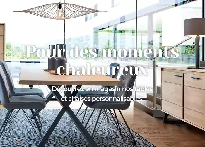 Pour des moments chaleureux - Nouvelles collections - Meubles Bouchiquet à Bergues