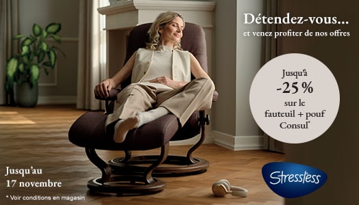 Opération Stressless Consul - Meubles Bouchiquet à Dunkerque