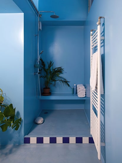Couleur mur bleu pour salle de bain - Blog Meubles Bouchiquet Bergues