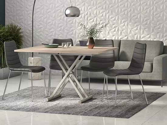 Couleur mur mosaique pour séjour Celio Smart - Blog Meubles Bouchiquet