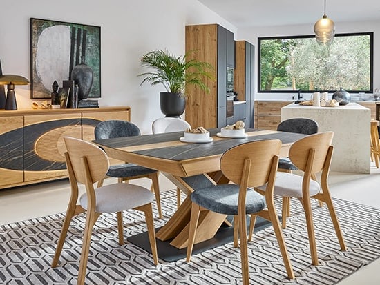 Table extensible Ateliers de Langres - Thalès - Meubles Bouchiquet