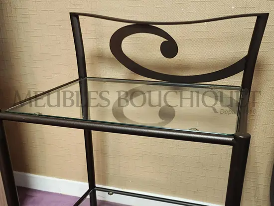 chevet-plateaux-en-verre-et-laiton-vieilli-promotion-meubles-bouchiquet-bergues Chevet plateaux en verre et laiton vieilli promotion Meubles Bouchiquet Bergues