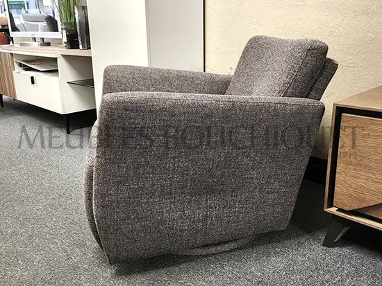 fauteuil-bas-pivotant-confortable-tissu-taupe-promo-meubles-bouchiquet-nord Fauteuil bas pivotant confortable tissu taupe promo Meubles Bouchiquet Nord