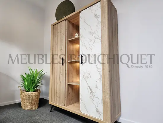 meuble-bar-imitation-marbre-et-bois-promo-meubles-bouchiquet-bergues Meuble bar imitation marbre et bois promo Meubles Bouchiquet Bergues