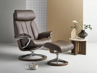 Fauteuil relax Stressless Paul tête réglable en hauteur Meubles Bouchiquet Nord