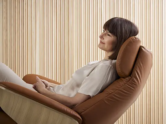 Fauteuil Stressless Adam relax électrique position cardio Meubles Bouchiquet magasin Bergues