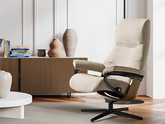 Fauteuil Stressless Philip relax électrique soutien dorsal Meubles Bouchiquet