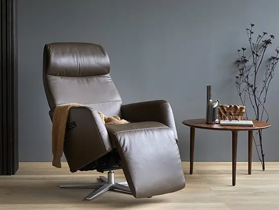 Fauteuil Stressless Scott relax électrque cale nuque réglables Meubles Bouchiquet Bergues Nord