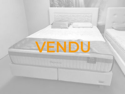 Matelas 160x200 mémoire de forme biorigine Biotex promo Meubles Bouchiquet - Vendu