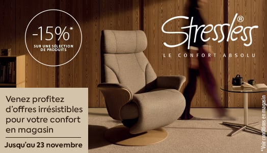 Opération Stressless - Septembre 2025 - Meubles Bouchiquet à Bergues