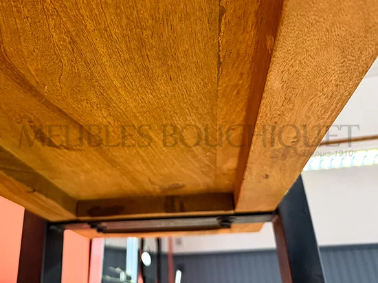 Bibliothèque étagère style industriel promo Meubles Bouchiquet Bergues