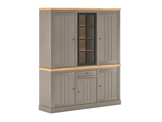 Corps haut buffet chêne massif - Cosy - Meubles Bouchiquet Bergues