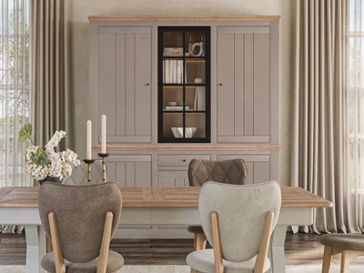 Corps haut buffet chêne massif - Cosy - Meubles Bouchiquet Nord