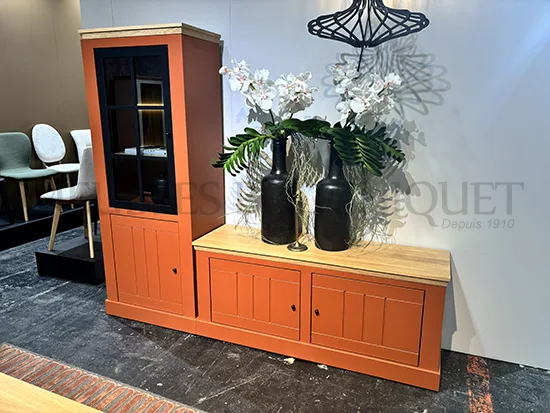 Colonne porte pleine et vitrée - Cosy - Meubles Bouchiquet Nord