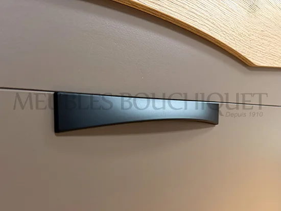 Commode bois et taupe Meubles Célio – Écorce - Promo Meubles Bouchiquet Bergues