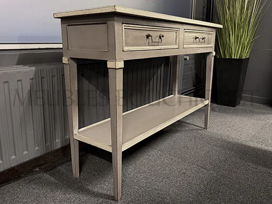 Console de style 2 tiroirs promo Meubles Bouchiquet