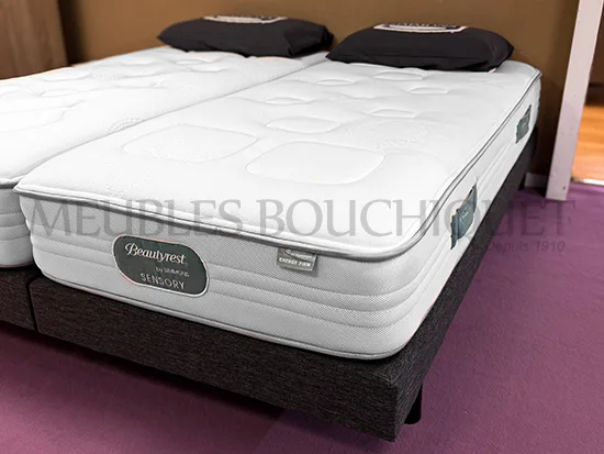 Matelas ressorts ferme 90x200 Simmons - Meubles Bouchiquet promo Bergues Dunkerque