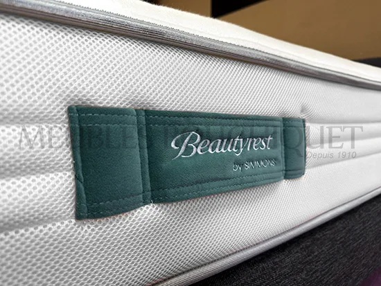 Matelas ressorts ferme 90x200 Simmons - Meubles Bouchiquet promo Nord